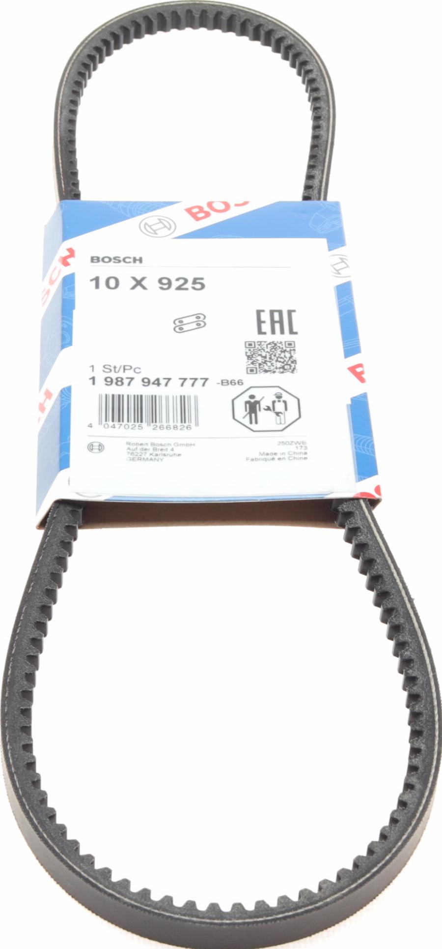 BOSCH 1 987 947 777 - Cinghia trapezoidale www.autoricambit.com