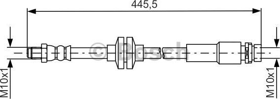 BOSCH 1 987 481 668 - Flessibile del freno www.autoricambit.com