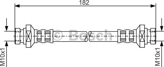 BOSCH 1 987 481 010 - Flessibile del freno www.autoricambit.com