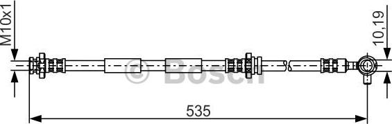 BOSCH 1 987 481 313 - Flessibile del freno www.autoricambit.com