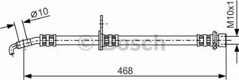 BOSCH 1 987 481 294 - Flessibile del freno www.autoricambit.com