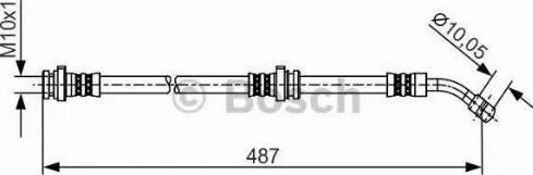 BOSCH 1 987 481 216 - Flessibile del freno www.autoricambit.com