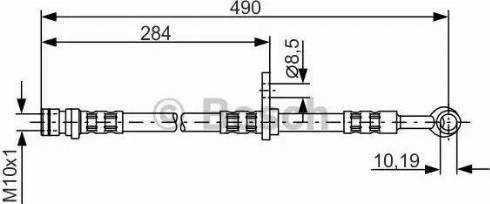 BOSCH 1 987 481 218 - Flessibile del freno www.autoricambit.com