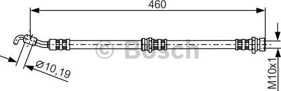 BOSCH 1 987 481 288 - Flessibile del freno www.autoricambit.com