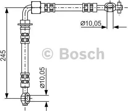 BOSCH 1 987 481 283 - Flessibile del freno www.autoricambit.com