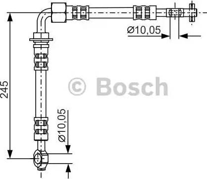 BOSCH 1 987 481 282 - Flessibile del freno www.autoricambit.com