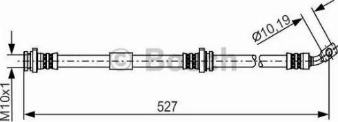 BOSCH 1 987 481 226 - Flessibile del freno www.autoricambit.com