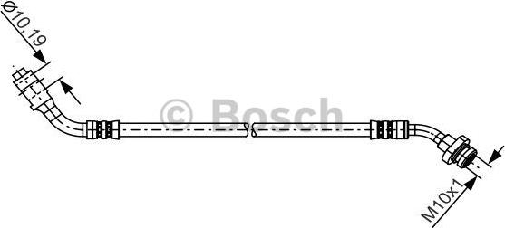 BOSCH 1 987 481 227 - Flessibile del freno www.autoricambit.com