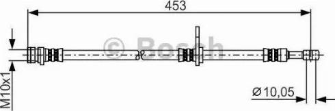 BOSCH 1 987 481 270 - Flessibile del freno www.autoricambit.com