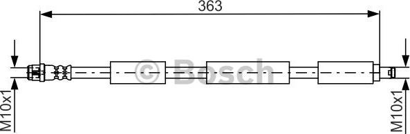 BOSCH 1 987 481 749 - Flessibile del freno www.autoricambit.com