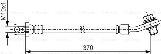 BOSCH 1 987 481 A42 - Flessibile del freno www.autoricambit.com