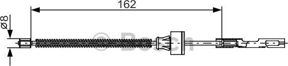 BOSCH 1 987 482 278 - Cavo comando, Freno stazionamento www.autoricambit.com