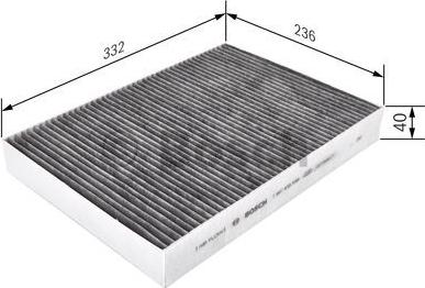 BOSCH 1 987 435 559 - Filtro, Aria abitacolo www.autoricambit.com