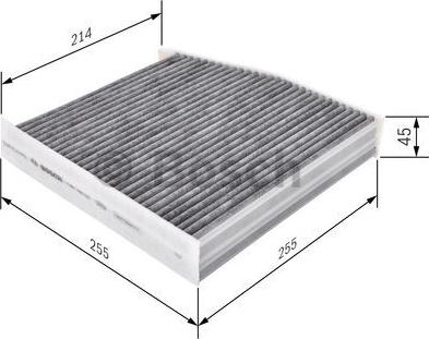 BOSCH 1 987 435 505 - Filtro, Aria abitacolo www.autoricambit.com