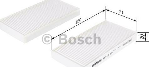 BOSCH 1 987 435 008 - Filtro, Aria abitacolo www.autoricambit.com