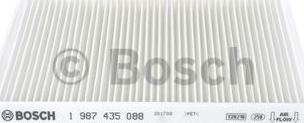 BOSCH 1 987 435 088 - Filtro, Aria abitacolo www.autoricambit.com