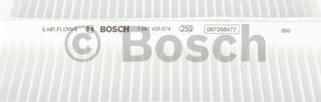 BOSCH 1 987 435 074 - Filtro, Aria abitacolo www.autoricambit.com