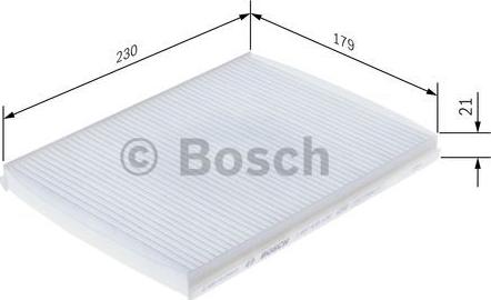 BOSCH 1 987 435 126 - Filtro, Aria abitacolo www.autoricambit.com