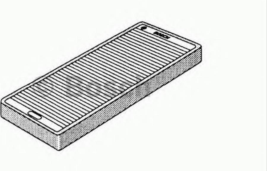 BOSCH 1 987 431 106 - Filtro, Aria abitacolo www.autoricambit.com