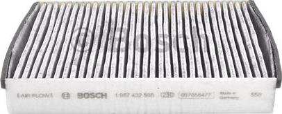 BOSCH 1 987 432 598 - Filtro, Aria abitacolo www.autoricambit.com