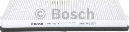 BOSCH 1 987 432 007 - Filtro, Aria abitacolo www.autoricambit.com