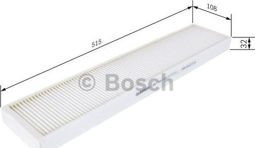 BOSCH 1 987 432 018 - Filtro, Aria abitacolo www.autoricambit.com