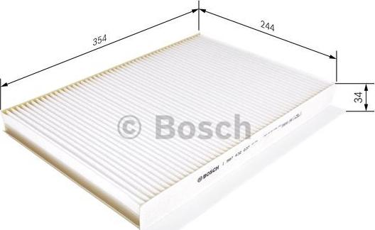 BOSCH 1 987 432 037 - Filtro, Aria abitacolo www.autoricambit.com