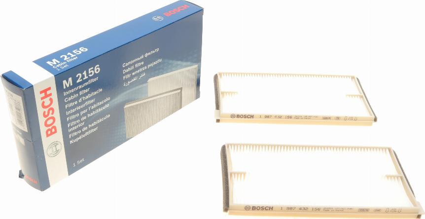 BOSCH 1 987 432 156 - Filtro, Aria abitacolo www.autoricambit.com