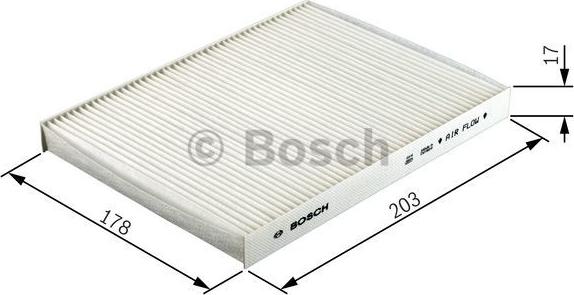 BOSCH 1 987 432 106 - Filtro, Aria abitacolo www.autoricambit.com