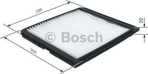 BOSCH 1 987 432 119 - Filtro, Aria abitacolo www.autoricambit.com