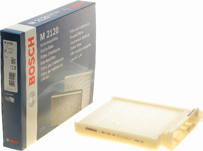 BOSCH 1 987 432 120 - Filtro, Aria abitacolo www.autoricambit.com