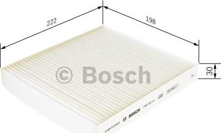 BOSCH 1 987 432 121 - Filtro, Aria abitacolo www.autoricambit.com