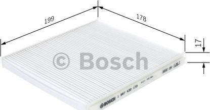 BOSCH 1 987 432 172 - Filtro, Aria abitacolo www.autoricambit.com