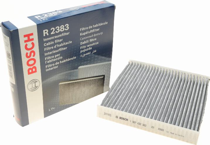 BOSCH 1 987 432 383 - Filtro, Aria abitacolo www.autoricambit.com