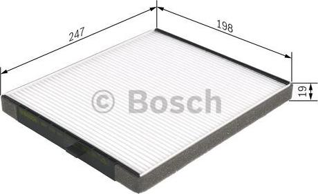 BOSCH 1 987 432 241 - Filtro, Aria abitacolo www.autoricambit.com