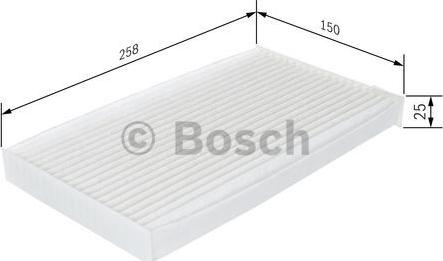 BOSCH 1 987 432 267 - Filtro, Aria abitacolo www.autoricambit.com