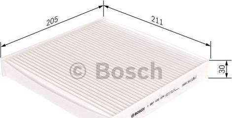 BOSCH 1 987 432 234 - Filtro, Aria abitacolo www.autoricambit.com