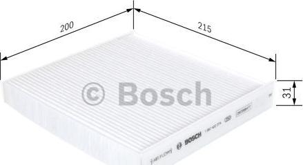 BOSCH 1 987 432 274 - Filtro, Aria abitacolo www.autoricambit.com