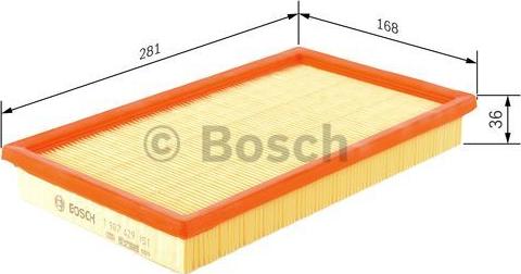 BOSCH 1 987 429 051 - Filtro aria www.autoricambit.com