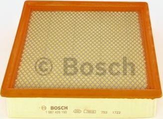 BOSCH 1 987 429 193 - Filtro aria www.autoricambit.com