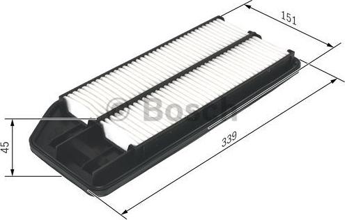 BOSCH 1 987 429 192 - Filtro aria www.autoricambit.com