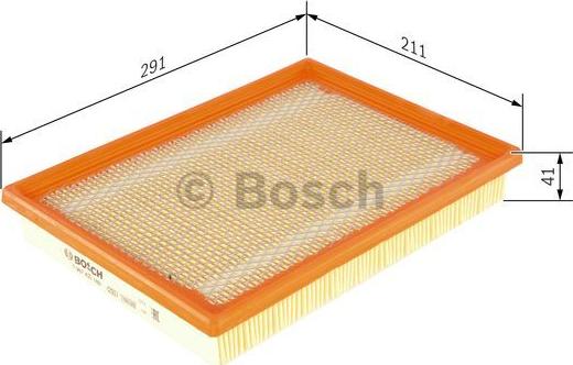 BOSCH 1 987 429 189 - Filtro aria www.autoricambit.com