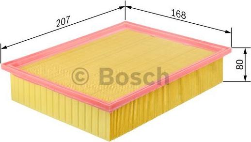 BOSCH 1 987 429 182 - Filtro aria www.autoricambit.com