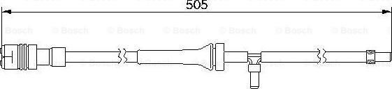 BOSCH 1 987 474 997 - Contatto segnalazione, Usura past. freno/mat. d'attrito www.autoricambit.com