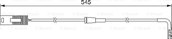 BOSCH 1 987 474 940 - Contatto segnalazione, Usura past. freno/mat. d'attrito www.autoricambit.com