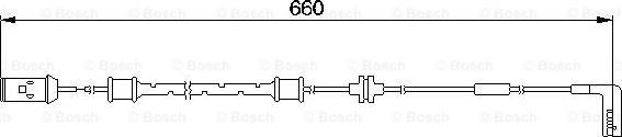 BOSCH 1 987 474 936 - Contatto segnalazione, Usura past. freno/mat. d'attrito www.autoricambit.com