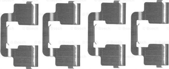 BOSCH 1 987 474 458 - Kit accessori, Pastiglia freno www.autoricambit.com