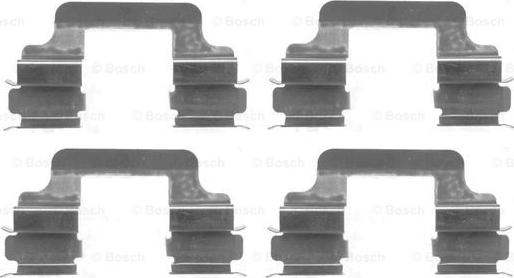 BOSCH 1 987 474 402 - Kit accessori, Pastiglia freno www.autoricambit.com