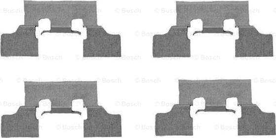 BOSCH 1 987 474 412 - Kit accessori, Pastiglia freno www.autoricambit.com