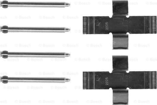 BOSCH 1 987 474 030 - Kit accessori, Pastiglia freno www.autoricambit.com